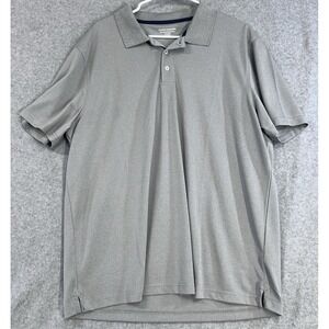 Amazon Essentials Gray Polo Slim Extra Large